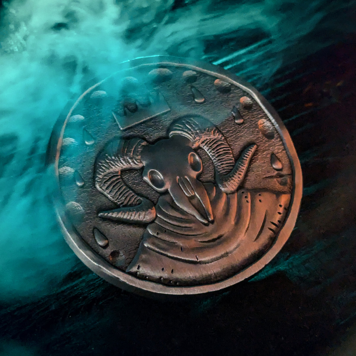 Eschaton: Metal Round Marker