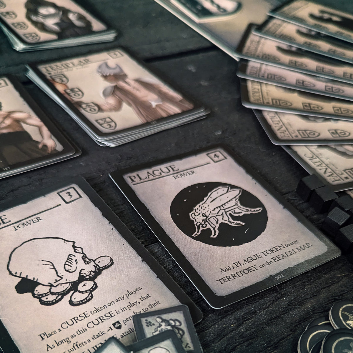 Plague and Curse Powers in the conclave of Eschaton.