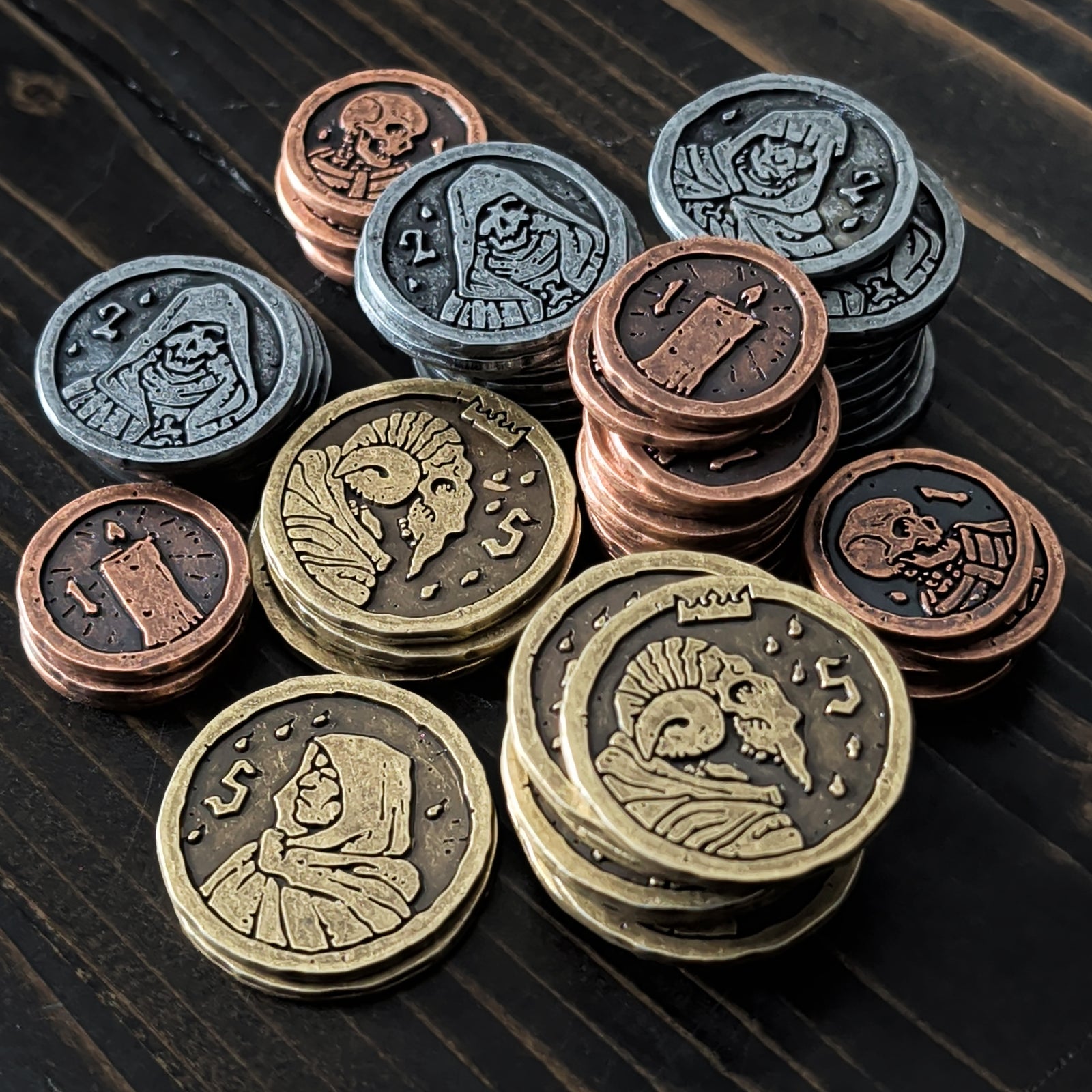 Eschaton: Metal Favor Coins