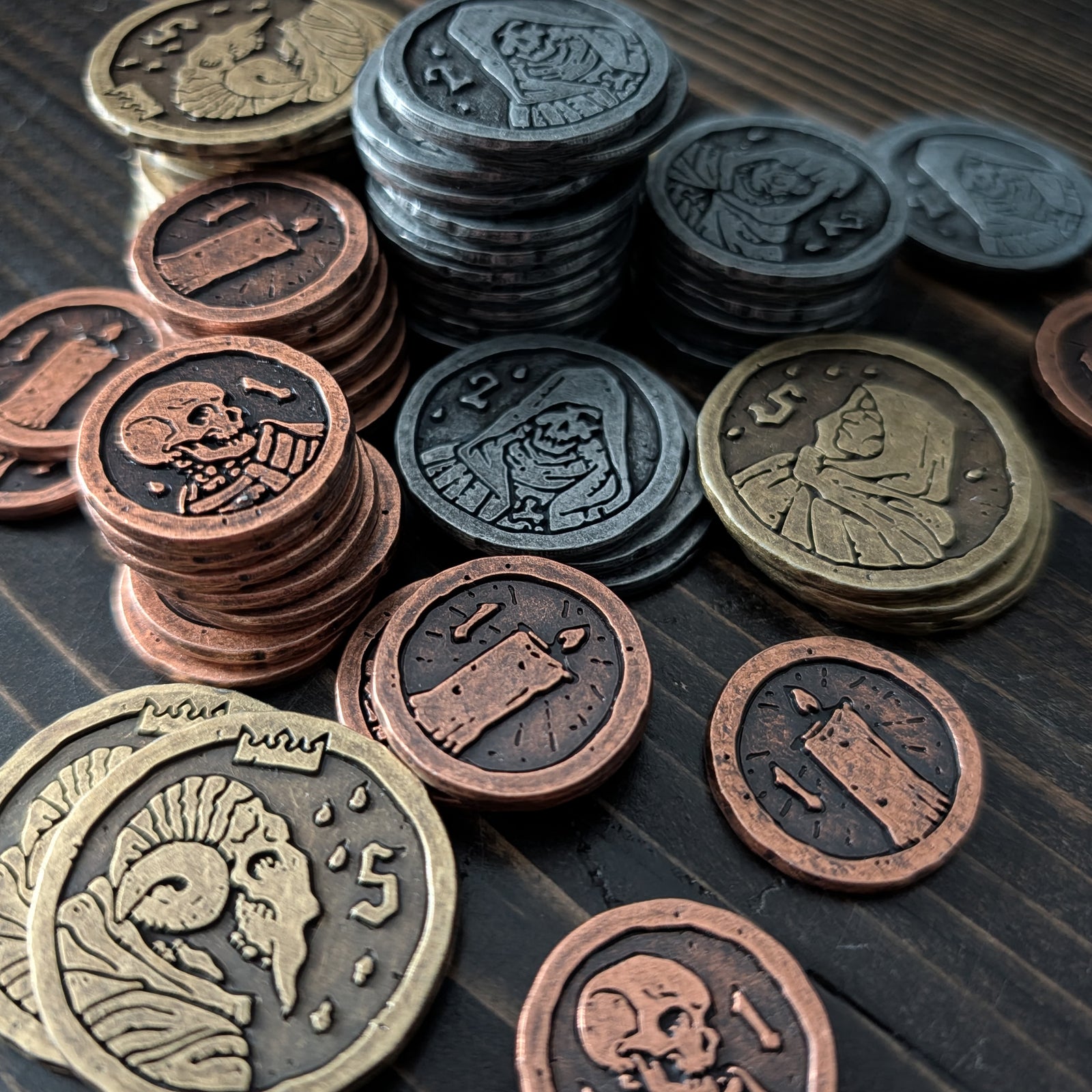 Eschaton: Metal Favor Coins