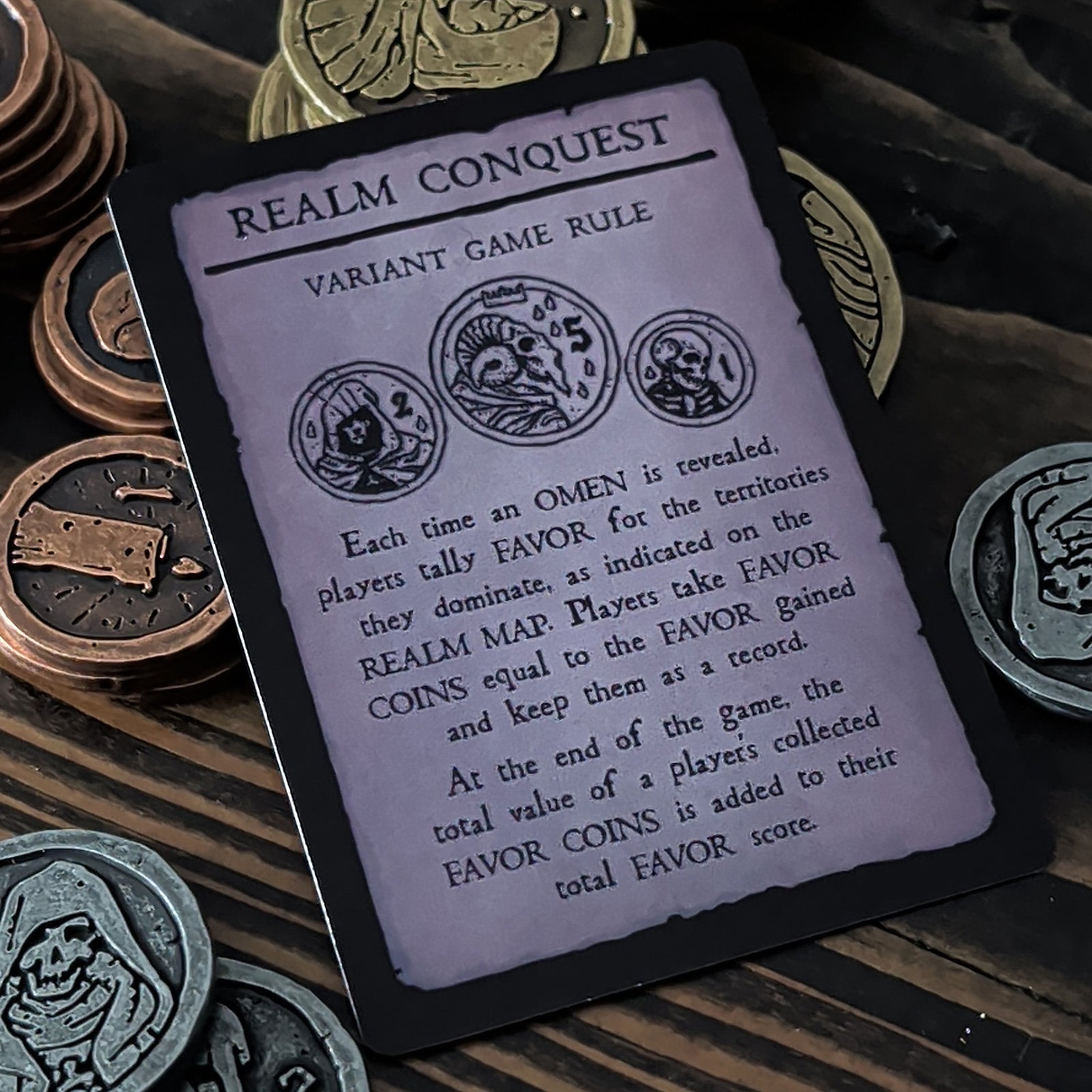 Eschaton: Metal Favor Coins
