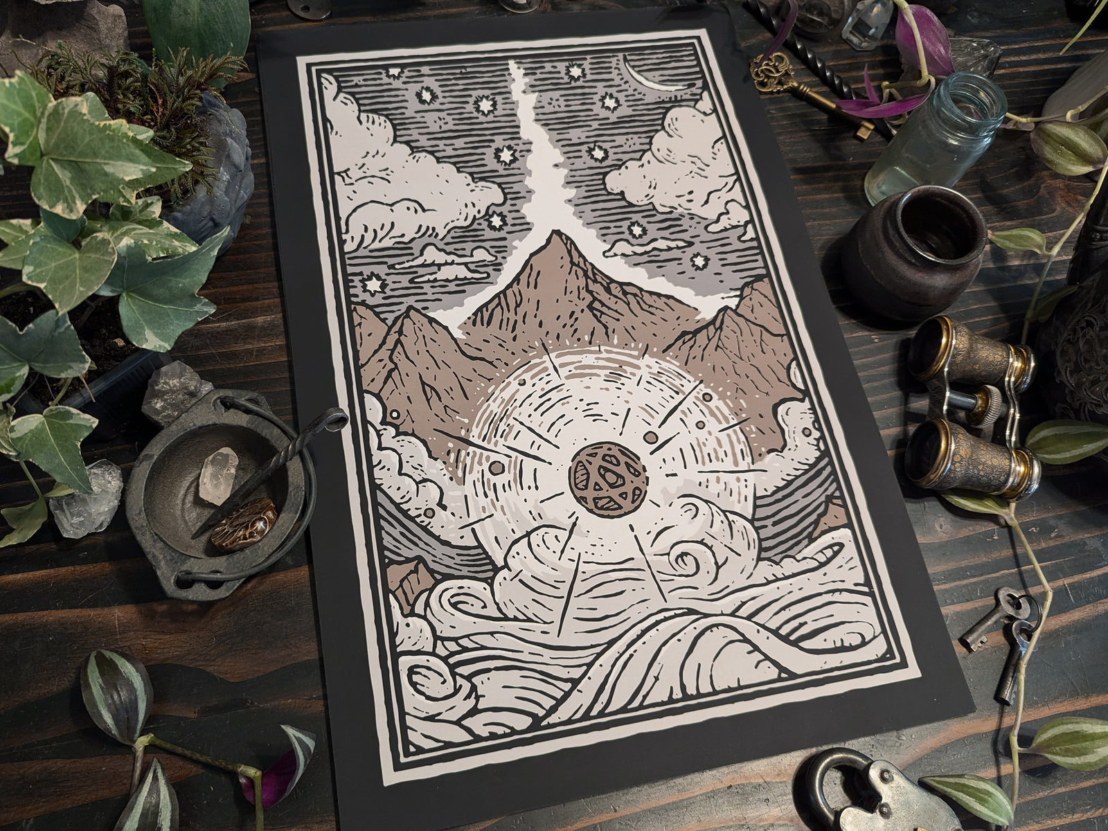 Mountain Empyrean | Art Print