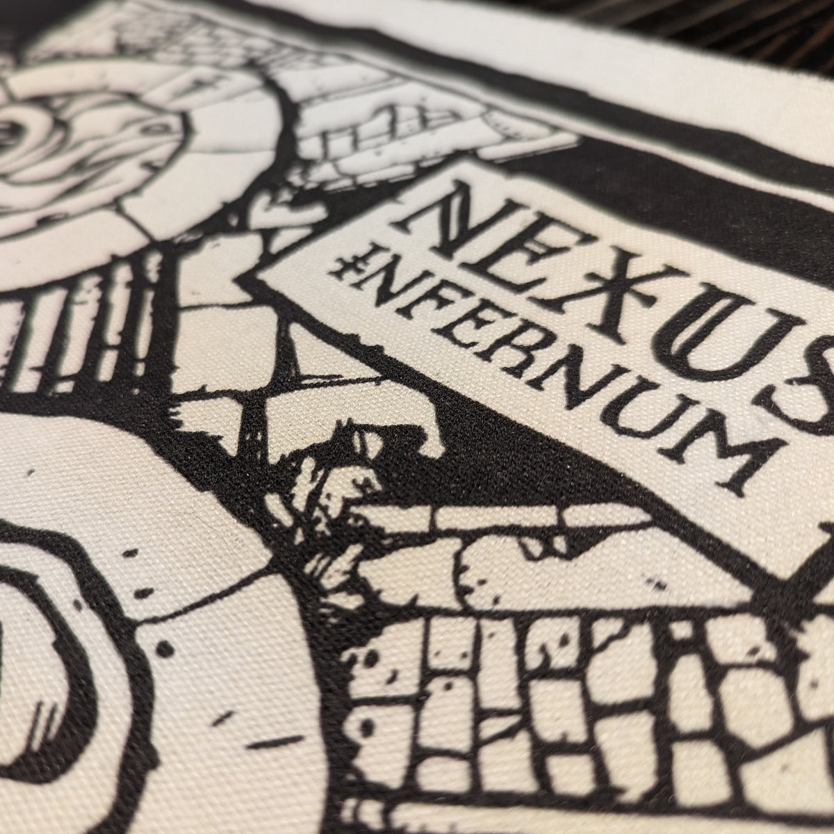 Nexus Infernum Cloth Map Detail