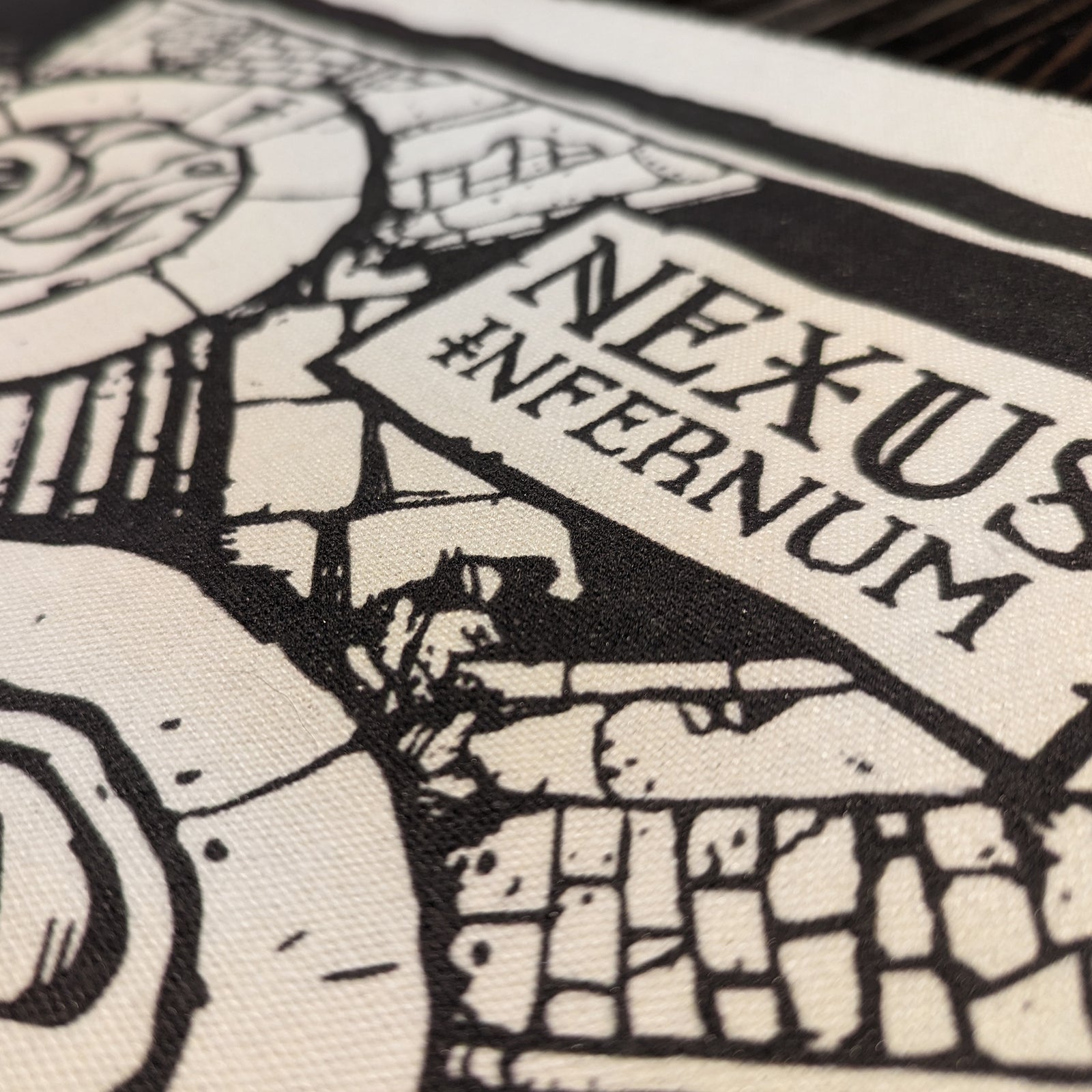 Nexus Infernum Cloth Map Detail
