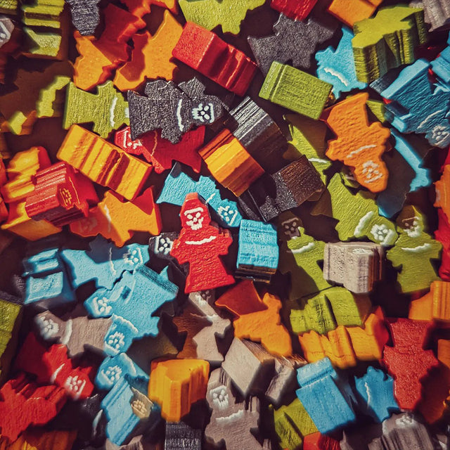 Eschaton Cultist Meeples from Archon Games.