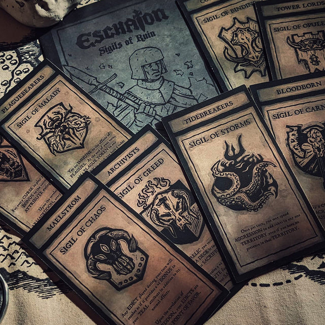 Eschaton Card Sleeves