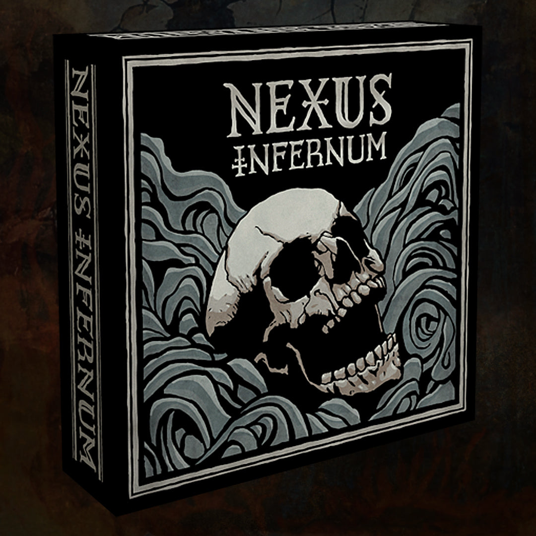 Nexus Infernum from Archon Games. Cover artwork by Adam Watts.