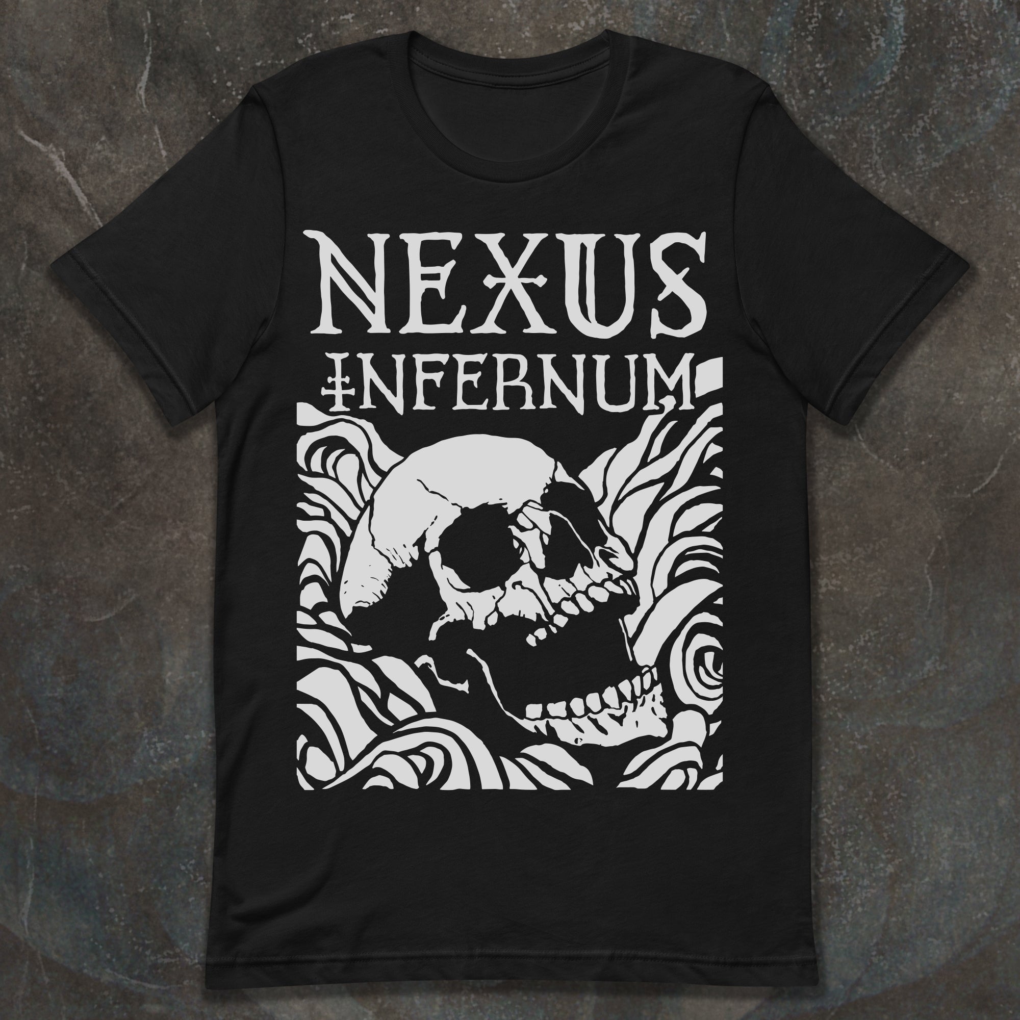 Nexus Infernum T-Shirt from Archon Games. Artwork by Adam Watts